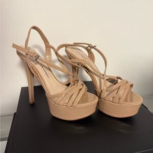 Chinese Laundry Nude Patent Heels